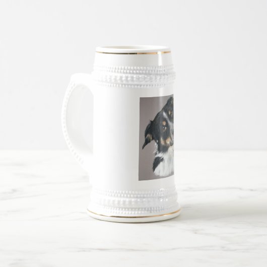 Chope À Bière Border collie (Devant gauche)