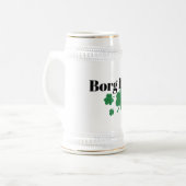 Chope À Bière Borg Boss Irish Beer Stein - Perfect Gift (Devant gauche)