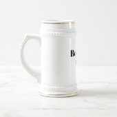 Chope À Bière Borg Boss Irish Beer Stein - Perfect Gift (Gauche)