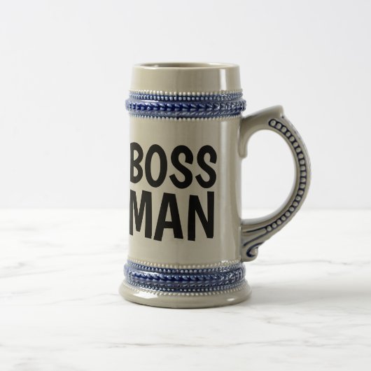 CHOPE À BIÈRE BOSS MAN BEER STEIN (Droite)