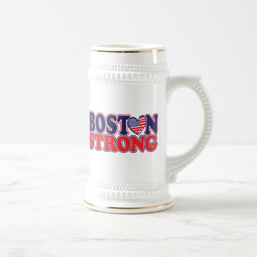 Chope À Bière Boston Strong (Droite)