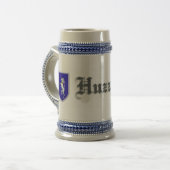 Chope À Bière Bouclier effréné de licorne (Devant gauche)