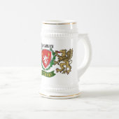 Chope À Bière Bouclier irlandais Macnamara (Devant droit)