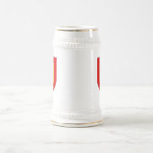 Chope À Bière Bouclier Stein d'Eagle d'Allemand (Centre)