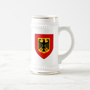 Chope À Bière Bouclier Stein d'Eagle d'Allemand