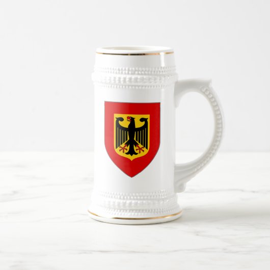 Chope À Bière Bouclier Stein d'Eagle d'Allemand (Droite)