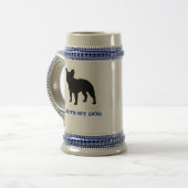 Chope À Bière Bouledogue français (Devant gauche)