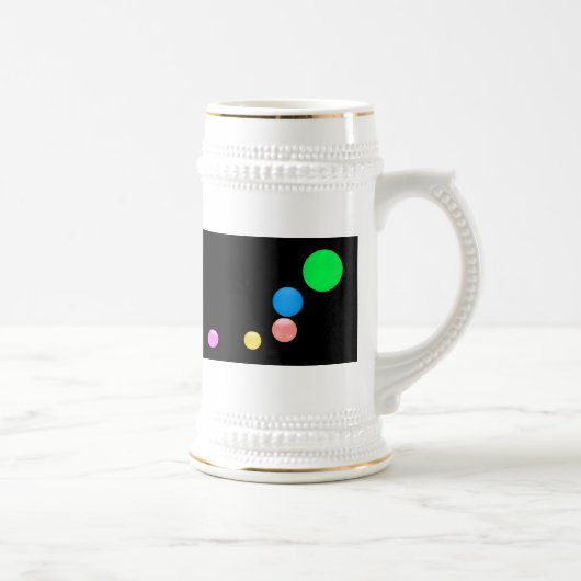 Chope À Bière Boules colorées (Droite)