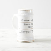 Chope À Bière Bowls Player et Bowls Champion (Devant gauche)