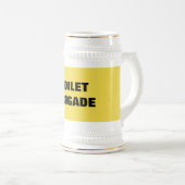 CHOPE À BIÈRE BRIGADE TOILET (Devant droit)