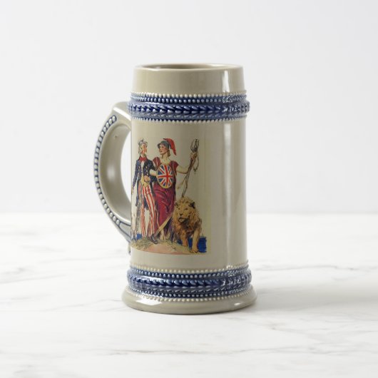 Chope À Bière Britannia et Oncle Sam (Devant gauche)