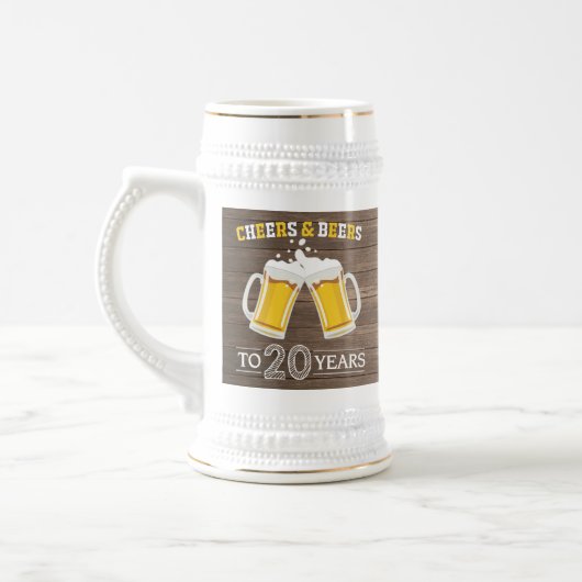 Chope À Bière Brours et bières rustiques à 20 ans (Gauche)