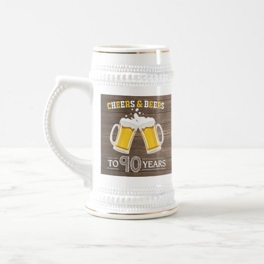 Chope À Bière Brours et bières rustiques à 90 ans (Gauche)