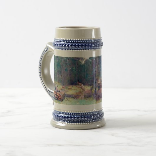 Chope À Bière Brûleurs de charbon de bois Splitters Tom Roberts (Devant gauche)