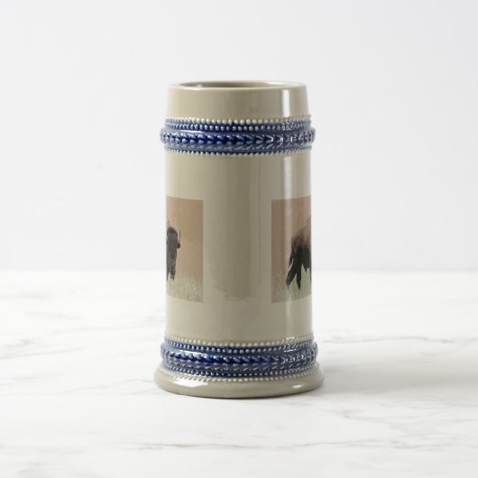 Chope À Bière Buffle / Bison (Centre)