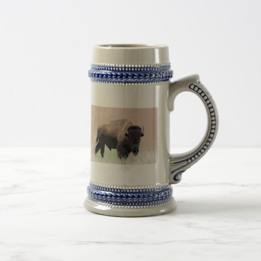 Chope À Bière Buffle / Bison (Droite)