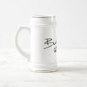 Chope À Bière Bukowski - bière Stein (Gauche)