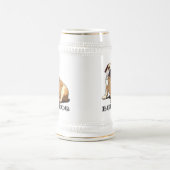 Chope À Bière Bulldog Beer stein anglais (Centre)