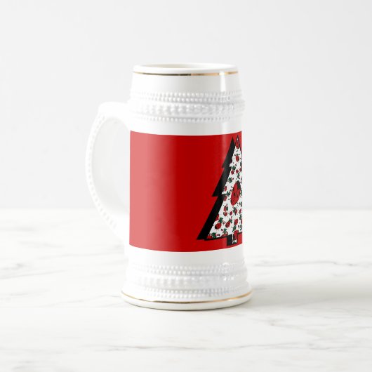 CHOPE À BIÈRE BULLES DE NOËL (Devant gauche)