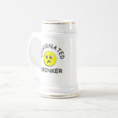 Chope À Bière Buveur indiqué Stein (Devant gauche)