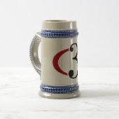 Chope À Bière C3 bière Stein (Devant gauche)