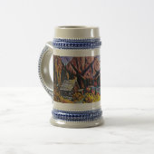 Chope À Bière Cabine par la peinture à l'huile du lac (Devant gauche)