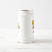 Chope À Bière Cactus avec bière (Centre)