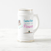 Chope À Bière Cactus Fleurit Les Fleurs Les Plus Uniques (Devant droit)