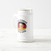 Chope À Bière Cadeau allemand drôle (Devant gauche)