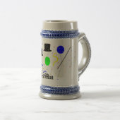 Chope À Bière , cadeau Best Man (Devant droit)