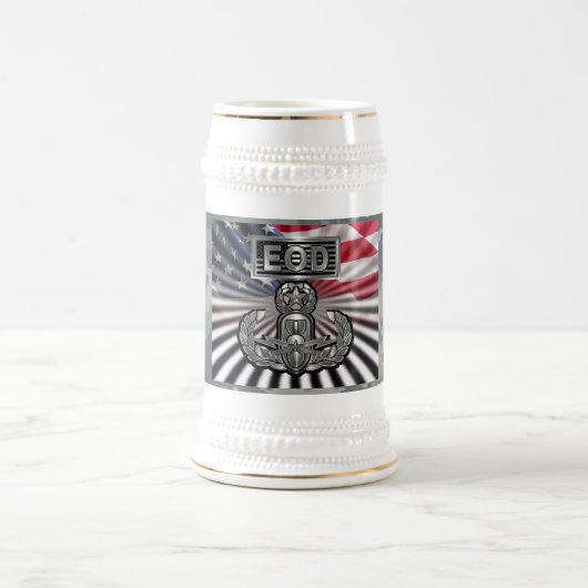 Chope À Bière Cadeau commémoratif "EOD Master Blaster" (Centre)