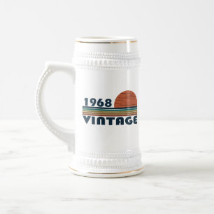 Chope À Bière Cadeau d'anniversaire de naissance en 1968