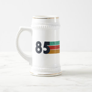 Chope À Bière Cadeau d'anniversaire de naissance vintage 1985