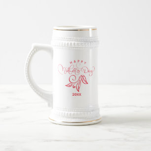 Chope À Bière Cadeau décoratif souvenir pour la fête des mères