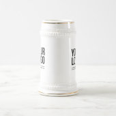 Chope À Bière cadeau promotionnel des affaires 22oz faites sur (Centre)