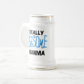 Chope À Bière Cadeaux bleus totalement impressionnants de (Devant gauche)