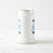 Chope À Bière Cadeaux bleus totalement impressionnants de (Centre)