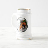 Chope À Bière Cadeaux d'art de chien de boxer (Devant gauche)