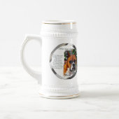 Chope À Bière Cadeaux d'art de chien de boxer (Gauche)