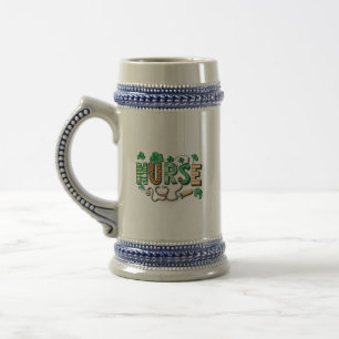 Chope À Bière Cadeaux de la journée de la vie infirmière de la S