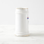 Chope À Bière Cadeaux de logo de drapeau de la Nouvelle Zélande (Centre)