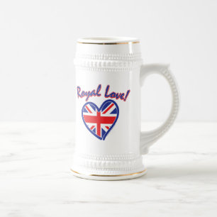 Chope À Bière Cadeaux de mariage royal/Kate & William