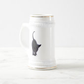 Chope À Bière Cadeaux et accessoires de chat noir (Devant gauche)