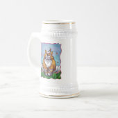Chope À Bière Cadeaux et accessoires de chats de gingembre (Devant gauche)