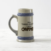 Chope À Bière Café du besoin - danseur de tango (Gauche)