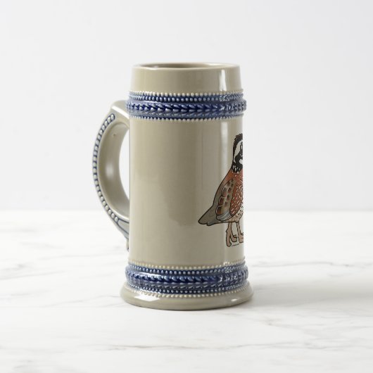 Chope À Bière Caille du nord (Devant gauche)