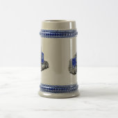 Chope À Bière Camion de bleu de Kenworth w900 (Centre)
