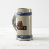 Chope À Bière Camion marron de Kenworth 660 (Devant gauche)