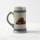 Chope À Bière Camion marron de Kenworth 660 (Gauche)