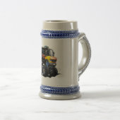 Chope À Bière Camion monstre de dessin animé (Devant droit)